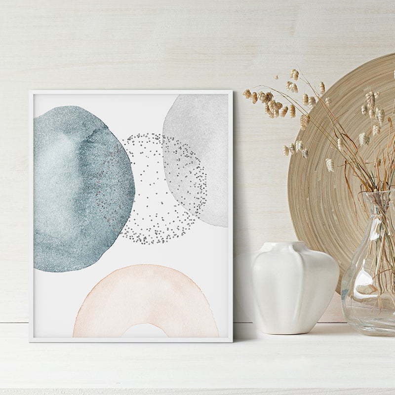 Abstract watercolor Art Print